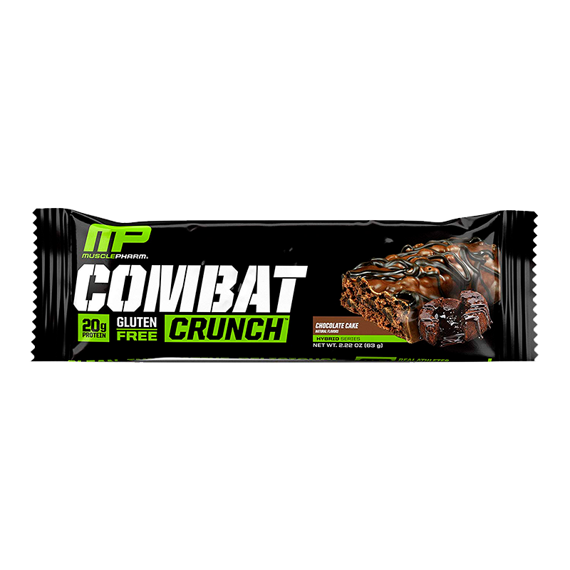 Батончик MusclePharm Combat Crunch bar 63г Шоколад-печенье.