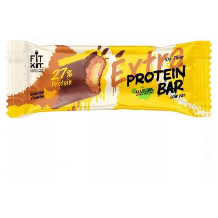 Батончик протеиновый Fit Kit BAR EXTRA 55г Банан
