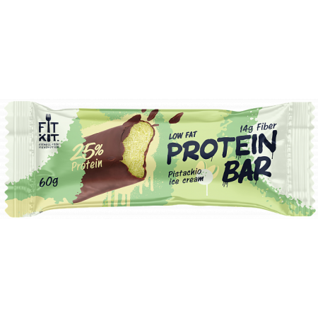 Батончик протеиновый Fit Kit Protein BAR 60г Фисташка