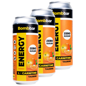 Напиток энергетический BOMBBAR L-Карнитин 0,5 Апельсин