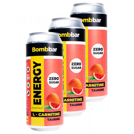 Напиток энергетический BOMBBAR L-Карнитин 0,5 Грейпфрут