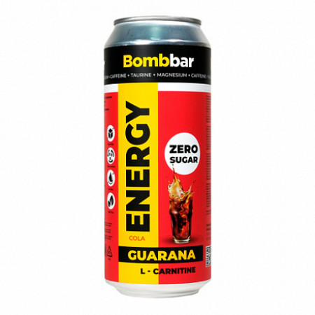 Напиток энергетический BOMBBAR L-Карнитин 0,5л Кола