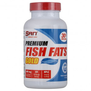 Омега-3 SAN Premium Fish Fats Gold 120 мягких капсул