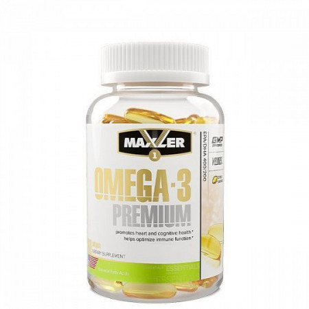 Омега-3 Maxler Omega-3 Premium 60 капсул