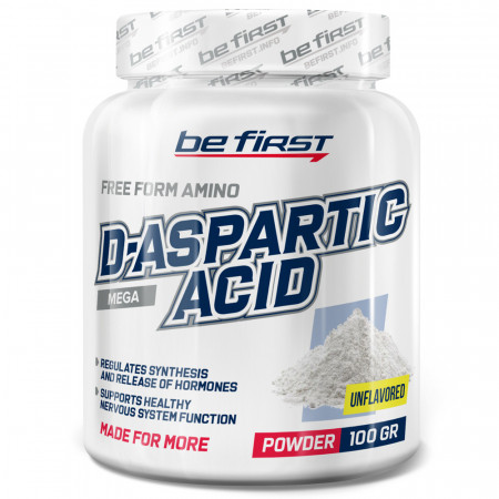 Д-аспаргановая кислота Be First D-Aspartic Acid powder 100гр