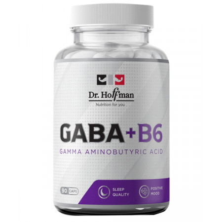 Габа Dr.Hoffman GABA + B6 500mg 90 капсул