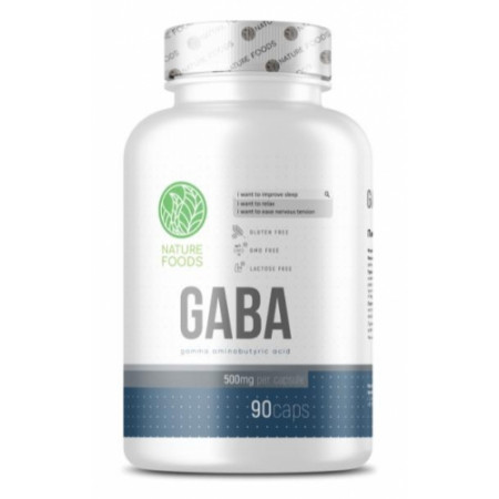 Габа Nature Foods GABA 500mg 90caps