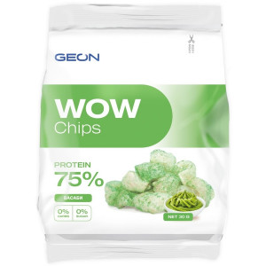Чипсы протеиновые GEON WOW Protein Chips 30г Васаби