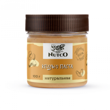 Кешью паста натуральная  NUTCO 100 гр