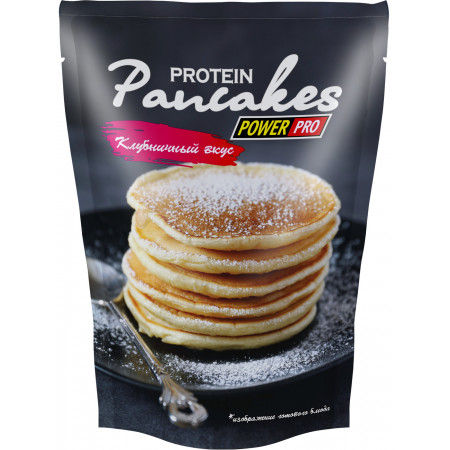 Смесь для приготовления панкейков PowerPro Protein Pancakes 600г Клубника