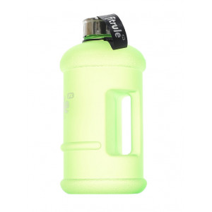 Бутылка для воды  FitRule прорезиненная металлическая крышка 1.3л Зеленая