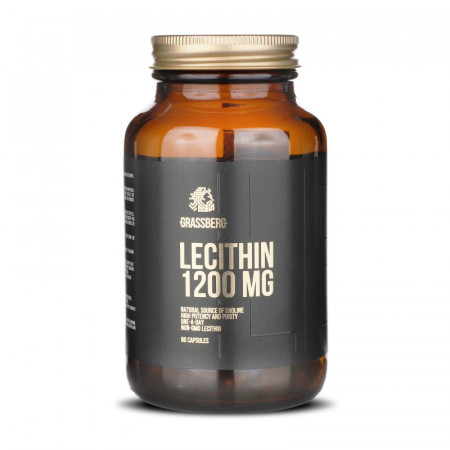 Лецитин GRASSBERG Lecithin 1200 mg 60 капсул