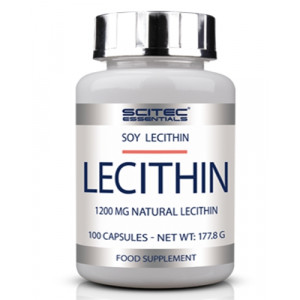 Лецитин Scitec Essentials Lecithin 100 капсул