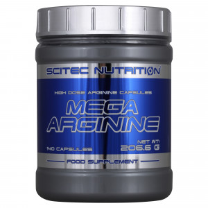 Аргинин Scitec Nutrition Mega Arginine 140 капсул