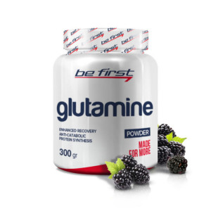 Глютамин Be First Glutamine powder 300гр Ежевика