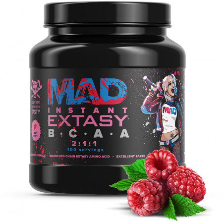 MAD instant extasy BCAA 500г Малина
