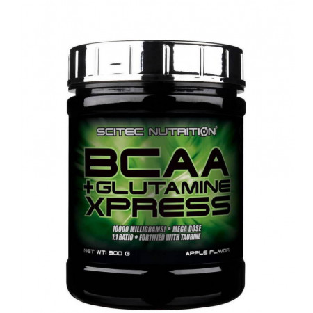 BCAA Scitec Nutrition BCAA+Glutamine Xpress 300г Цитрус