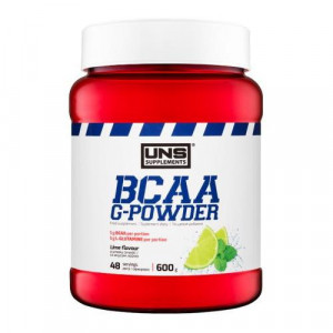 BCAA UNS bcaa G-Powder 600г Лайм