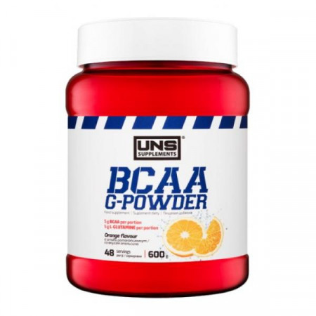BCAA UNS bcaa G-Powder 600г Апельсин