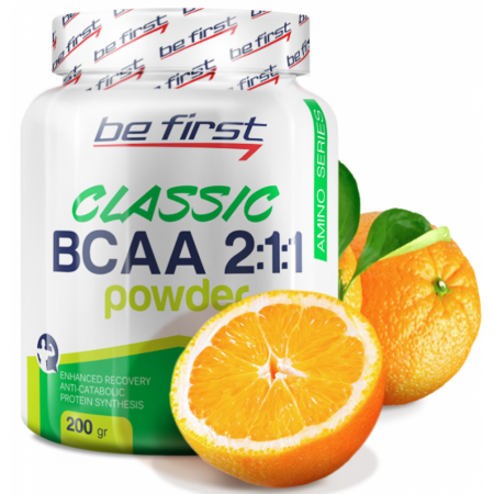 Be First BCAA 2:1:1 CLASSIC powder 200г Цитрус