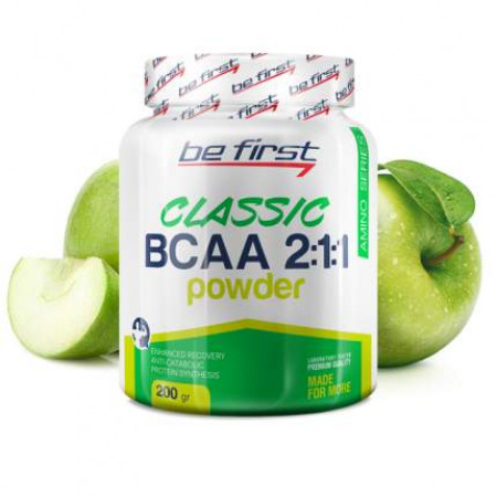 Be First BCAA 2:1:1 CLASSIC powder 200 г яблоко
