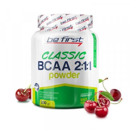 Be First BCAA 2:1:1 CLASSIC powder 200 г вишня