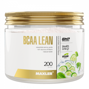 Maxler BCAA Lean (vegan BCAA/Fibers) 200г огуречная мята