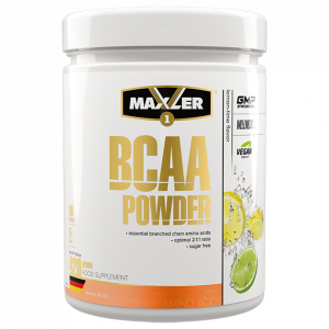 Maxler BCAA Powder 2:1:1 Sugar Free (DE) 420г Лимон-лайм