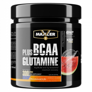 Maxler BCAA + Glutamine 300г Арбуз