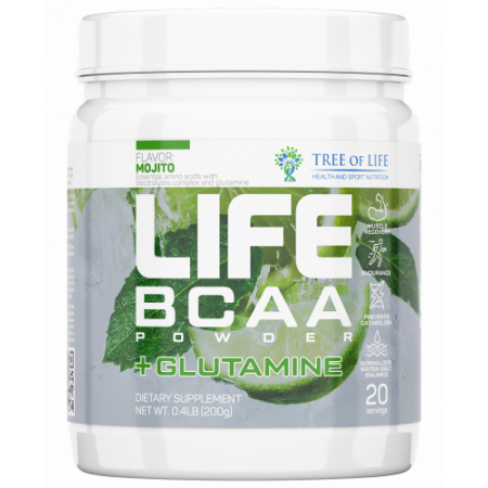 BCAA+Glutamine Tree of life Life  200г Личи