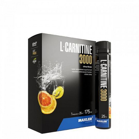 Карнитин Maxler L-Carnitine 500 ml (3000 mg) Цитрус