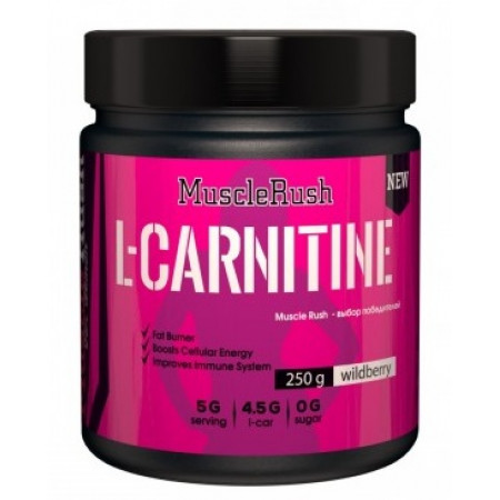 Карнитин Muscle Rush L-Carnitine 250г Черная смородина