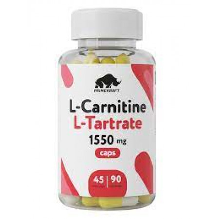 Карнитин Prime Kraft L-Carnitine L-Tartrate 90 капсул