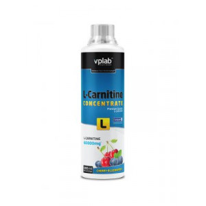 Карнитин VPLab L-Carnitine Concentrate 500мл Вишня-черника