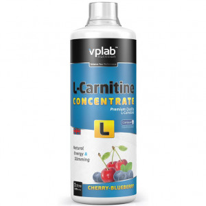 Карнитин VPLab L-Carnitine Concentrate 1000мл Вишня-черника