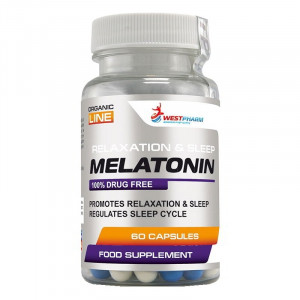 Мелатонин WestPharm Melatonin 10mg 60 капсул