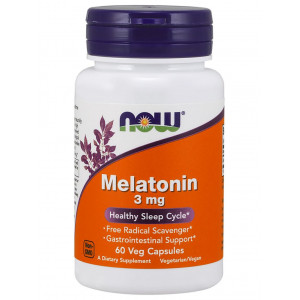 Мелатонин NOW Melatonin 3мг 60 капсул