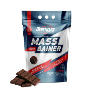 Гейнер GeneticLab MASS GAINER 3000г Шоколад