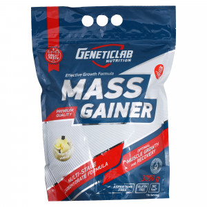 Гейнер GeneticLab MASS GAINER 3000г Ваниль