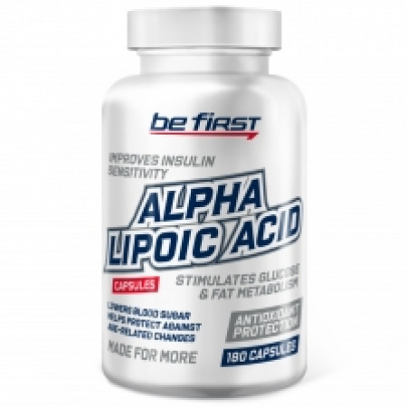Альфа липоевая кислота Be First Alpha lipoic acid 180 капсул