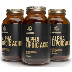 Альфа-липоевая кислота GRASSBERG Alpha Lipoic Acid 60 mg 60 капсул
