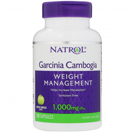 Жиросжигатель NATROL Garcinia Cambogia Extract 120 капсул