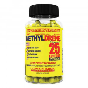 Жиросжигатель Cloma Methyldrene 25 (желтый) 100 капсул