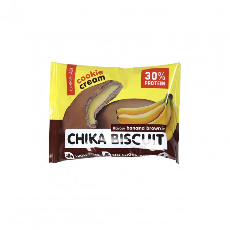 Печенье неглазированное с начинкой  Bombbar CHIKALAB 50г Банановый брауни