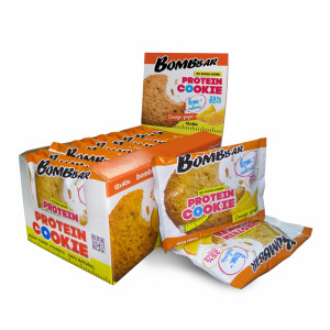 Протеиновое печенье Bombbar 40г Апельсин-имбирь