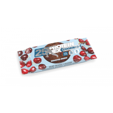 Печенье с высоким содержанием протеина Rex 50г Шоколад-вишня