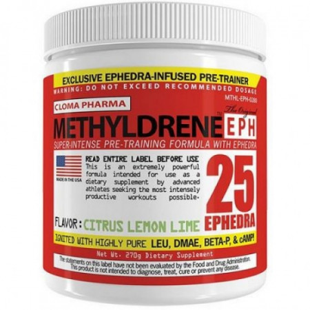 Предтренировочный комплекс Cloma Pharma Methyldrene EPH 270г