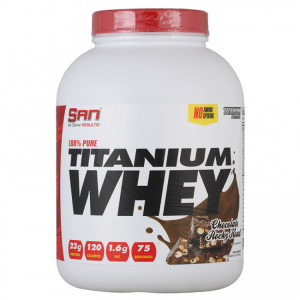 Протеин SAN 100% Pure Titanium Whey 2270г Шоколад
