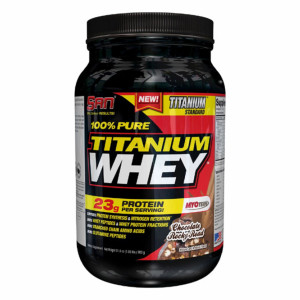 Протеин SAN 100% Pure Titanium Whey 908г Шоколад