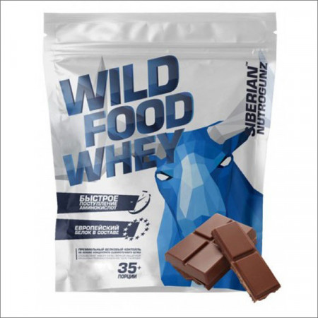 Протеин Siberian Nutrogunz Wild food whey 900г Шоколад